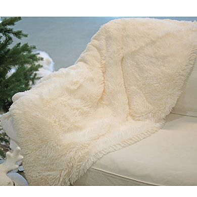Northlight Plush Decorative Throw Blanket