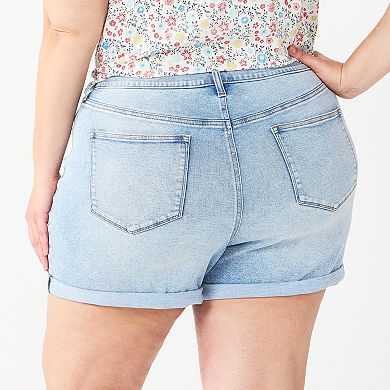 Plus Size Sonoma Goods For Life® Premium Mom Shorts