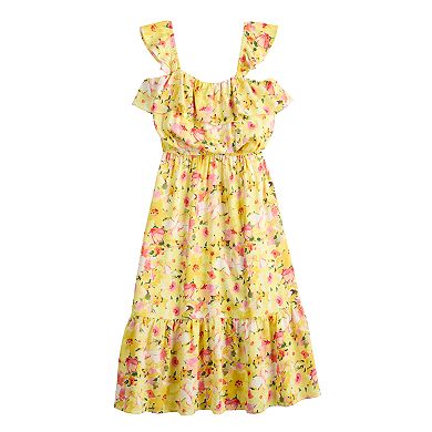 Women's LC Lauren Conrad Ruffle Midi Dress