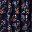 Navy Spaced Ria