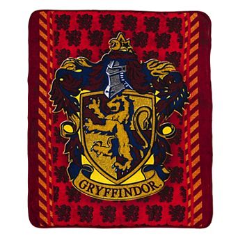 Harry Potter Crimson Sigil Silk Touch Throw Blanket