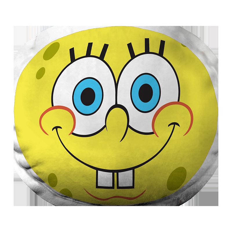 86472633 SpongeBob SquarePants Cloud Pillow, Multicolor sku 86472633