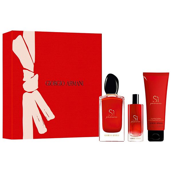 openbaar Vooruitgang Uitgaven Armani Beauty Si Passione Perfume Gift Set