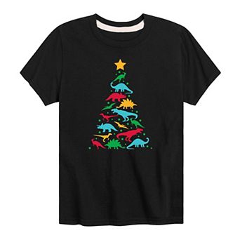 Boys 8-20 Dinosaur Tree Graphic Tee