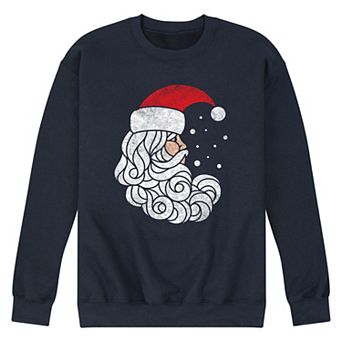 Men's Stained Glass Santa Sweatshirt