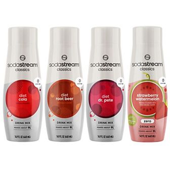 SodaStream Diet Drink Mix 4 pk