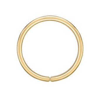 Lila Moon 14k Gold 8 mm Hoop Nose Ring