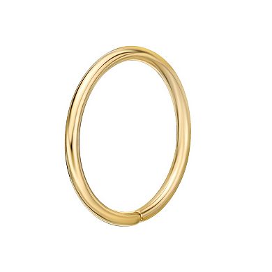 Lila Moon 14k Gold 8 mm Hoop Nose Ring
