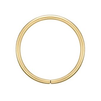 Lila Moon 14k Gold 10 mm Hoop Nose Ring