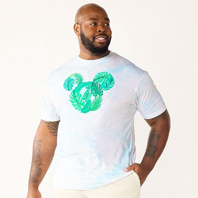 Disney s Mickey Mouse Men s Big Tall Tropical Graphic Tee by Celebrate Together