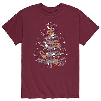 Men's Halloween Christmas Tree Tee