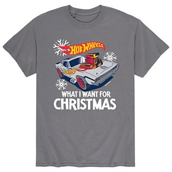 Men's Hot Wheels "What I Want For Christmas" Tee