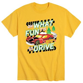 Men's Hot Wheels "Oh What Fun It Is To Drive" Holiday Tee