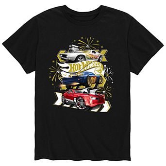 Men's Hot Wheels New Year's Fireworks Tee