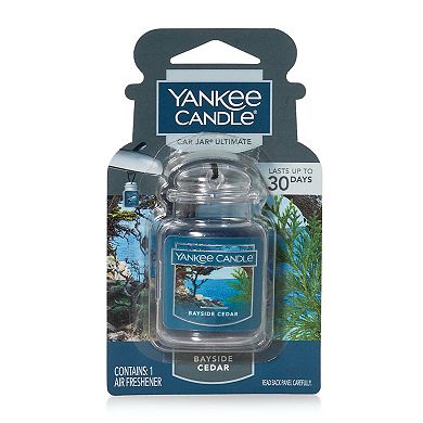 Yankee Candle Ultimate Car Jar Bayside Cedar Air Freshener