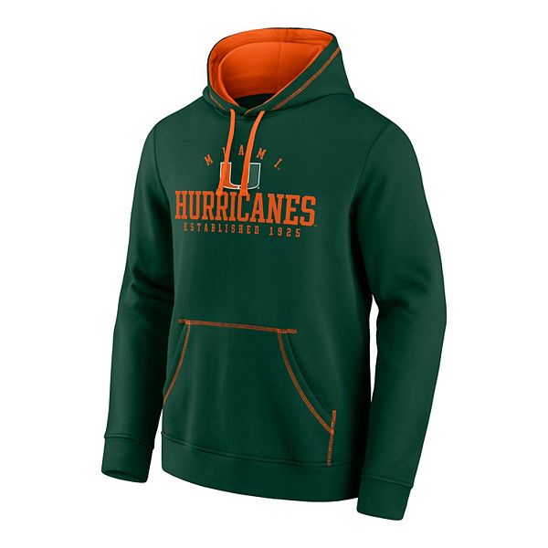 Men's Fanatics Miami Hurricanes Fleece Hoodie