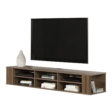 South Shore City Life Wide Wall-Mounted Console