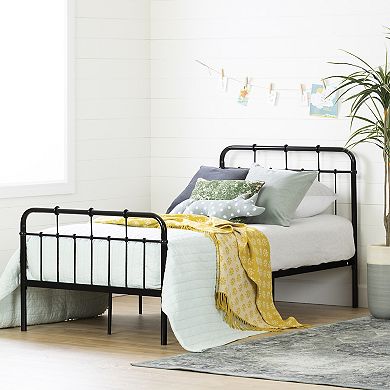 South Shore Cotton Candy Twin Metal Bed