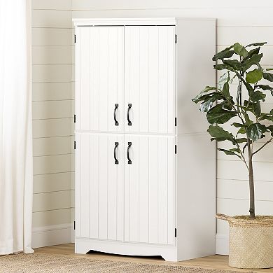 South Shore Farnel 4-Door Storage Cabinet