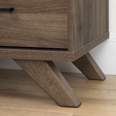 South Shore Flam 2-Drawer Nightstand