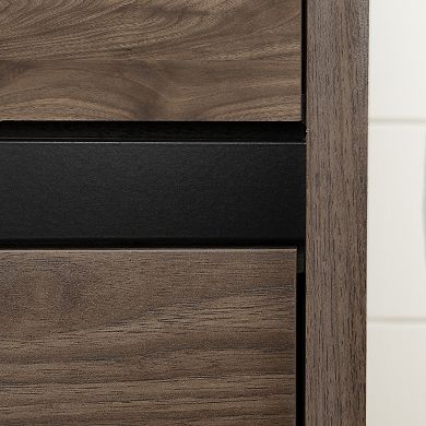 South Shore Flam 2-Drawer Nightstand