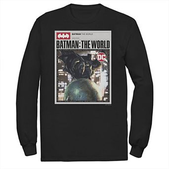 Big & Tall DC Comics Batman: The World Germany Red Bat Logo Tee