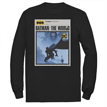 Big & Tall DC Comics Batman: The World Germany News Poster Tee