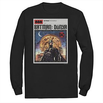 Big & Tall DC Comics Batman: The World Turkey News Poster Tee