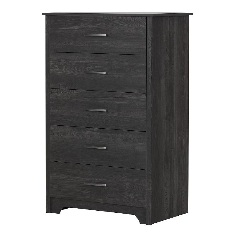 South Shore Fusion 5-Drawer Chest, Grey