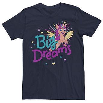 Men's My Little Pony Big Dreams Portrait Logo Tee