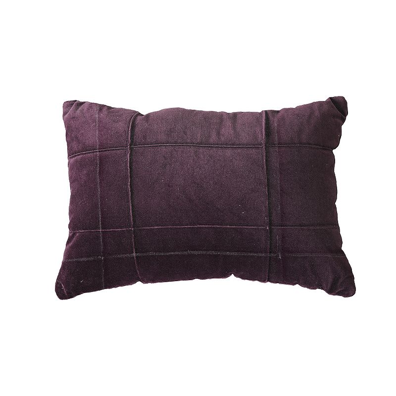 61756133 Ayesha Curry Textured Purple Throw Pillow, Fits Al sku 61756133