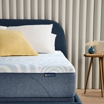 Serta Perfect Sleeper Nestled Night 10" Medium Firm Gel Memory Foam Mattress-In-A-Box