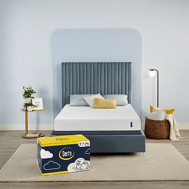 Serta Sheer Slumber 8" Medium Firm Gel Memory Foam Mattress-In-A-Box