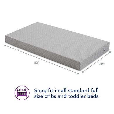 Sealy Butterfly Waterproof Crib Mattress