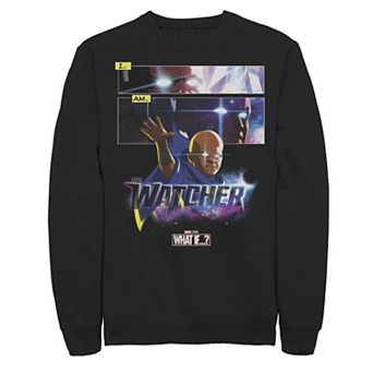 Men's Marvel What If The Watcher Panel Poster Sweatshirt