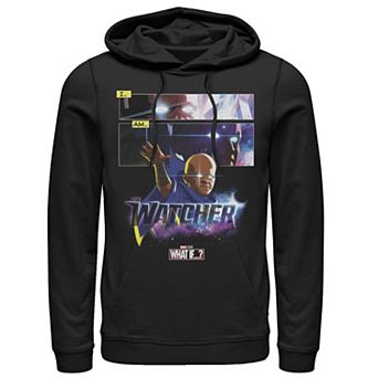 Men's Marvel What If The Watcher Panel Poster Hoodie