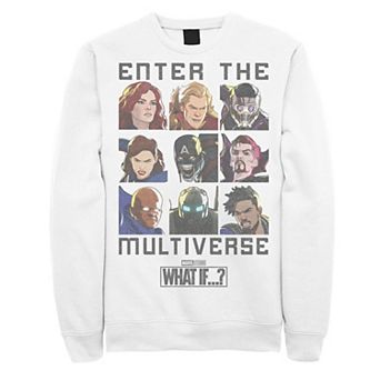 Men's Marvel What If Enter The Multiverse Quote Sweatshirt