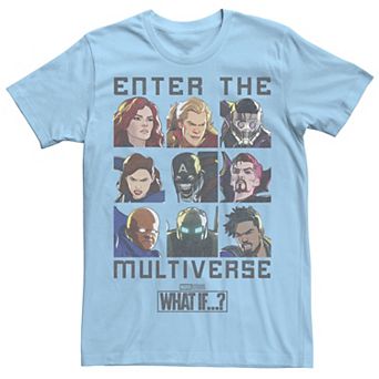 Men's Marvel What If Enter The Multiverse Quote Tee