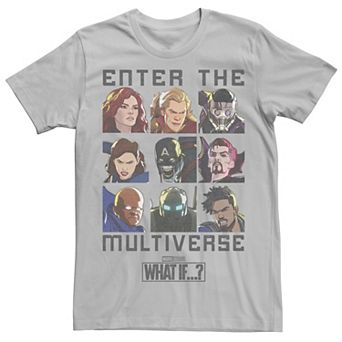Men's Marvel What If Enter The Multiverse Quote Tee