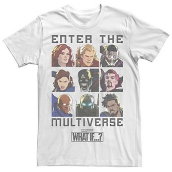 Men's Marvel What If Enter The Multiverse Quote Tee