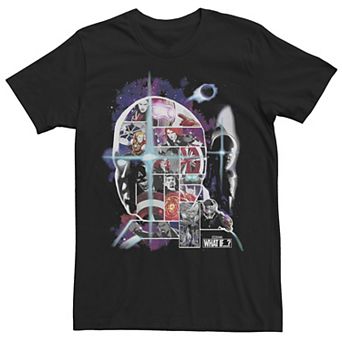 Men's Marvel What If Watcher Collage Tee