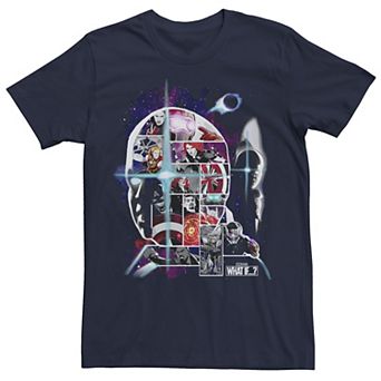 Men's Marvel What If Watcher Collage Tee