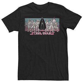 Men's Star Wars Visions Group Poster Tee