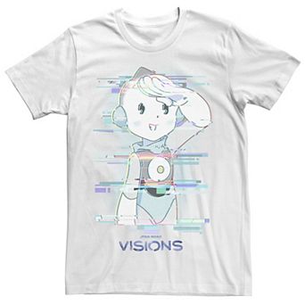 Men's Star Wars Visions Character Glitch Tee
