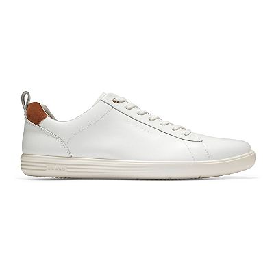 Cole haan white leather sneakers on sale