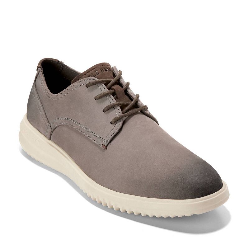 Cole Haan Grand+ Men's Leather Oxford Shoes, Size: 11.5, Seastone
