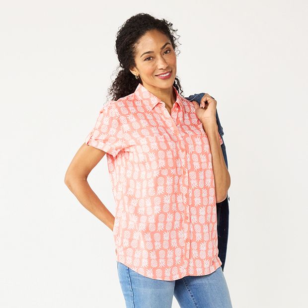 Kohls womens short sleeve shirts new arrivals