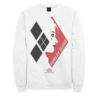 Men's The Suicide Squad Harley Quinn Diamond Sweatshirt