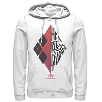 Men's The Suicide Squad Harley Quinn Envelope Text Hoodie