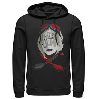 Men's The Suicide Squad Big Harley Logo Hoodie